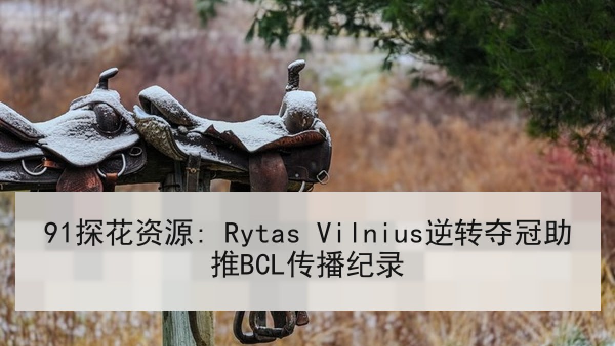 91探花资源: Rytas Vilnius逆转夺冠助推BCL传播纪录