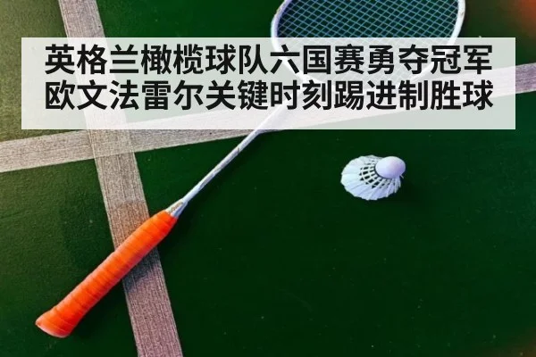 英格兰橄榄球队六国赛勇夺冠军欧文法雷尔关键时刻踢进制胜球